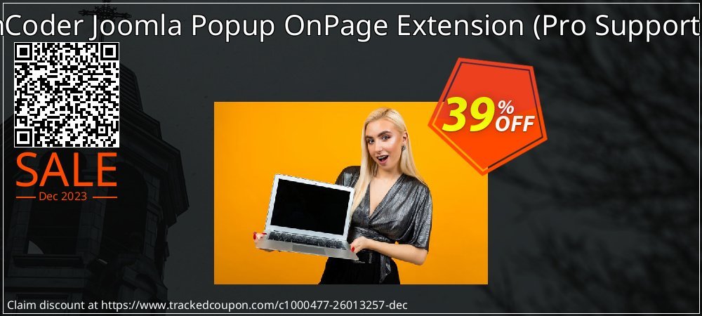 ExtensionCoder Joomla Popup OnPage Extension - Pro Support Package  coupon on April Fools' Day offer