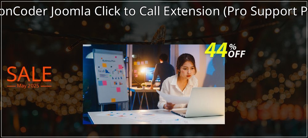 ExtensionCoder Joomla Click to Call Extension - Pro Support Package  coupon on National Pizza Party Day discount