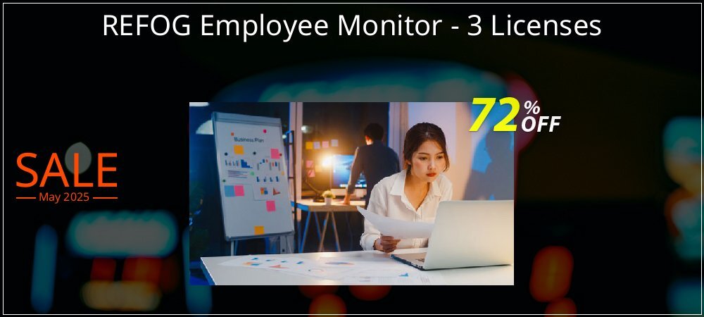 REFOG Employee Monitor - 3 Licenses coupon on Mother Day offering discount