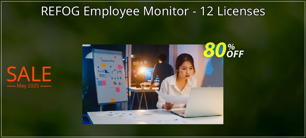 REFOG Employee Monitor - 12 Licenses coupon on World Whisky Day promotions