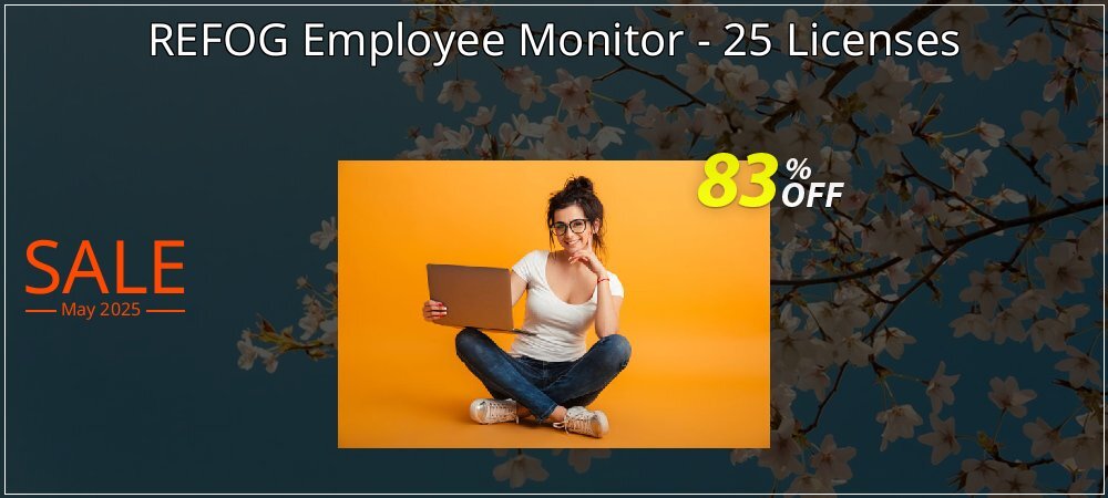 REFOG Employee Monitor - 25 Licenses coupon on National Pizza Party Day deals
