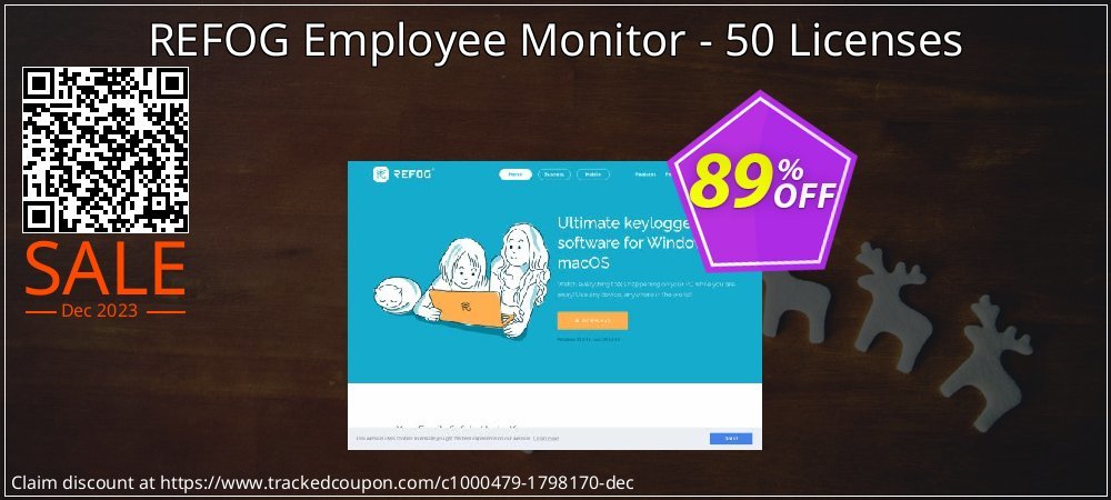 REFOG Employee Monitor - 50 Licenses coupon on National Walking Day offer