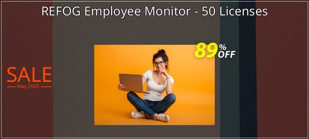 REFOG Employee Monitor - 50 Licenses coupon on World Backup Day deals