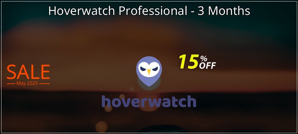 Hoverwatch Professional - 3 Months coupon on Mother's Day sales
