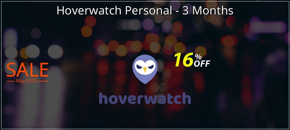 Hoverwatch Personal - 3 Months coupon on National Memo Day offering discount
