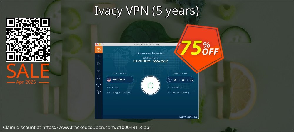 Ivacy VPN - 5 years  coupon on Easter Day deals