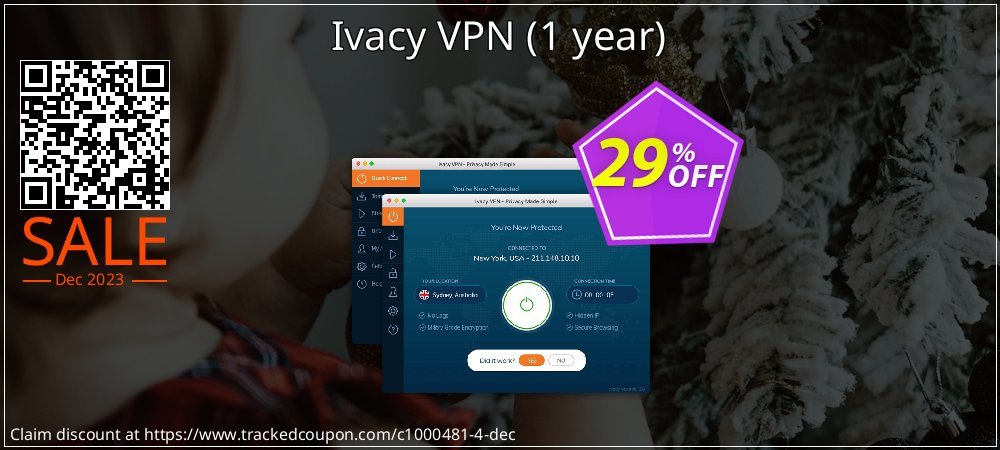 Ivacy VPN - 1 year  coupon on Tell a Lie Day offer