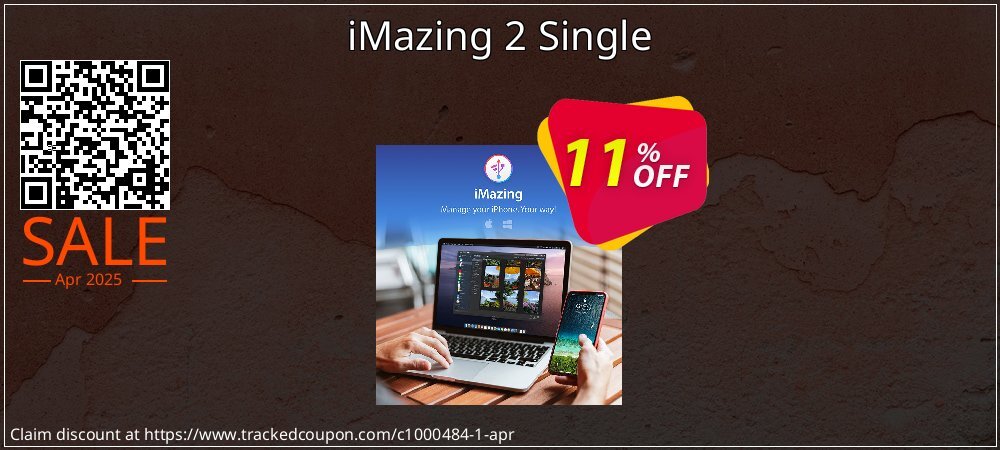 iMazing 2 Single coupon on World Party Day offer