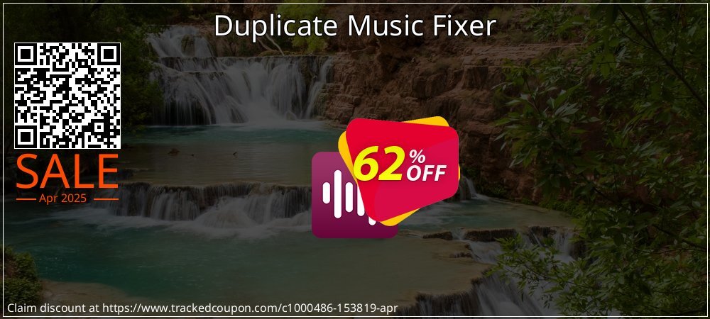 Duplicate Music Fixer coupon on National Smile Day offering discount