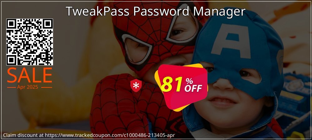 TweakPass Password Manager coupon on National Walking Day sales