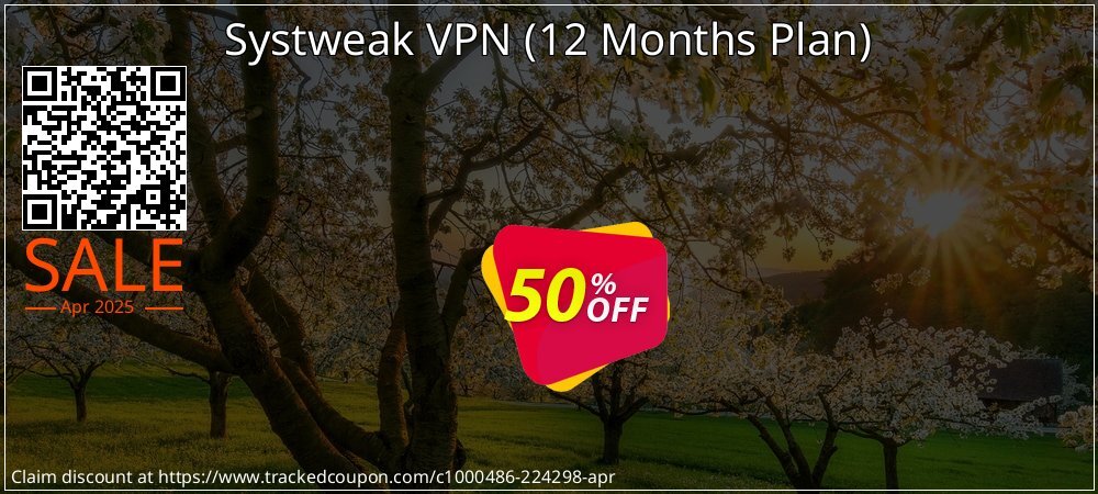 Systweak VPN - 12 Months Plan  coupon on National Pizza Party Day offering discount