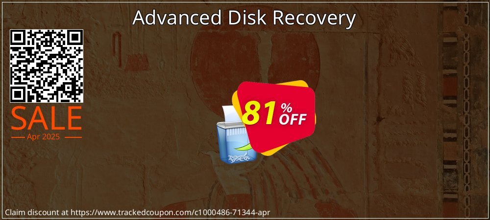 Advanced Disk Recovery coupon on Tell a Lie Day offering discount