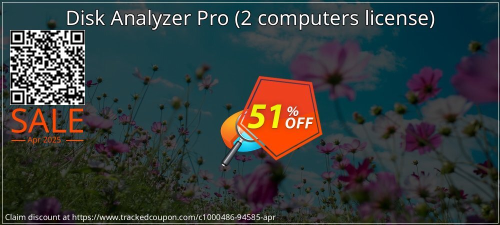 Disk Analyzer Pro - 2 computers license  coupon on Mother's Day promotions