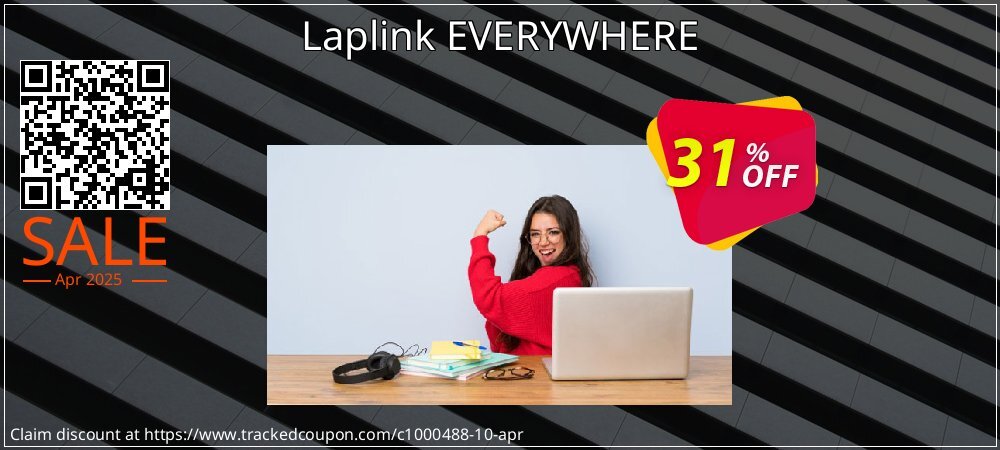 Laplink EVERYWHERE coupon on National Walking Day super sale