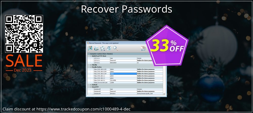 Get 30% OFF Recover Passwords discounts