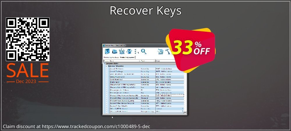 Get 30% OFF Recover Keys offering sales