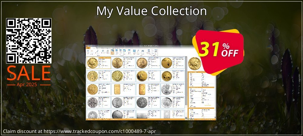 My Value Collection coupon on April Fools' Day offering discount