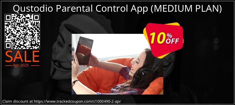 Qustodio Parental Control App - MEDIUM PLAN  coupon on Working Day deals