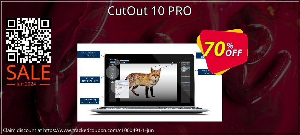 CutOut 10 PRO coupon on World Party Day sales