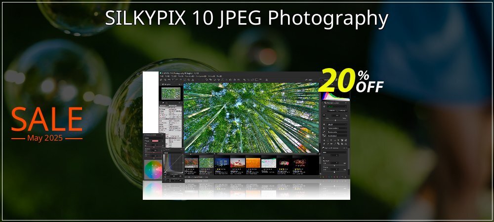 SILKYPIX 10 JPEG Photography coupon on Mother Day sales