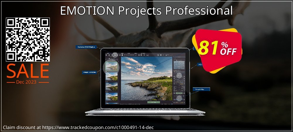 EMOTION Projects Professional coupon on World Photo Day promotions