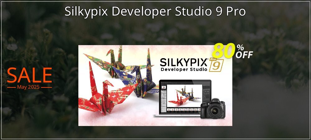 Silkypix Developer Studio 9 Pro coupon on Mother's Day super sale