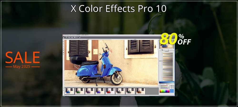 X Color Effects Pro 10 coupon on April Fools' Day discounts