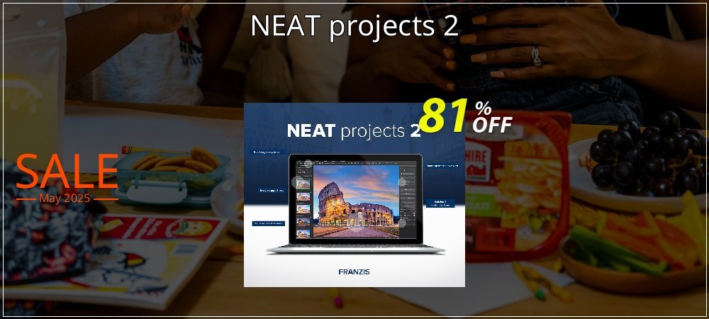 NEAT projects 2 coupon on National Smile Day sales