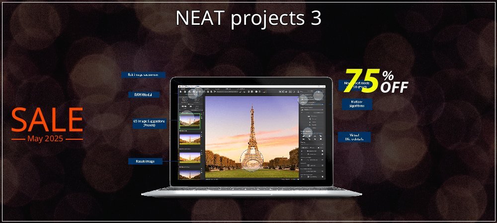 NEAT projects 3 coupon on National Smile Day deals