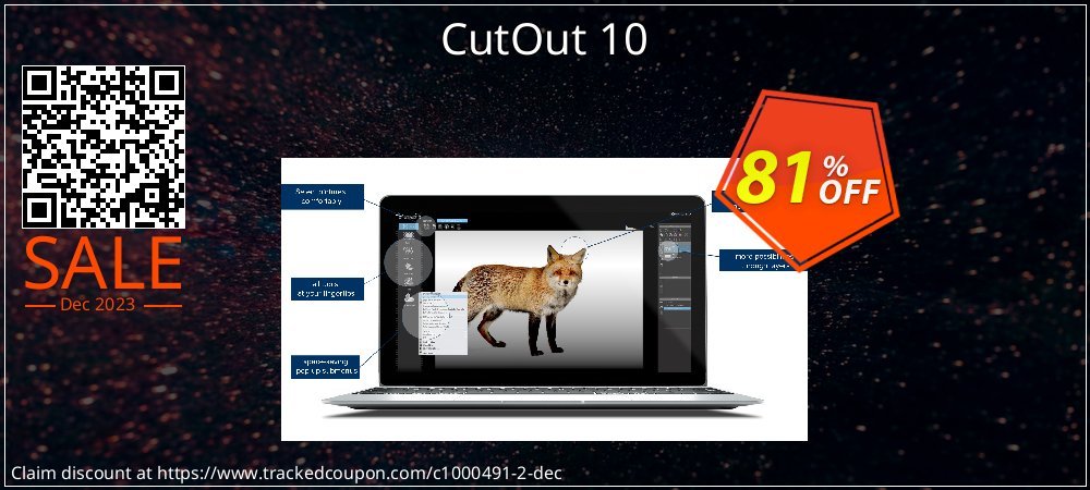CutOut 10 coupon on April Fools' Day deals