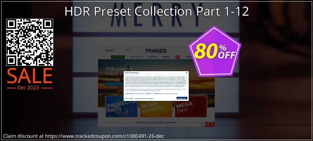 HDR Preset Collection Part 1-12 coupon on Radio Day offer