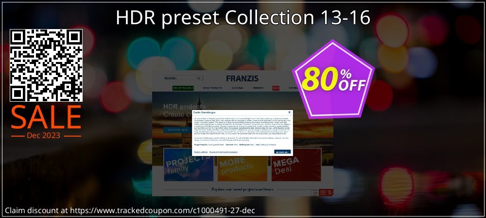 HDR preset Collection 13-16 coupon on April Fools' Day promotions