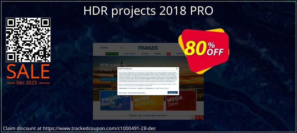 HDR projects 2018 PRO coupon on World Chocolate Day discount