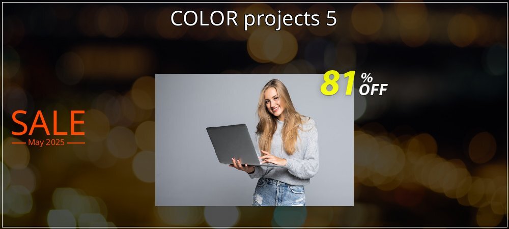 COLOR projects 5 coupon on National Walking Day offer