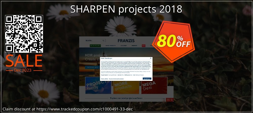 Get 78% OFF SHARPEN projects 2018 offering sales