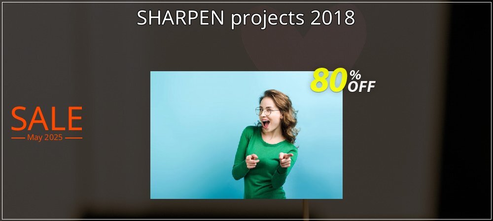 SHARPEN projects 2018 coupon on Constitution Memorial Day super sale
