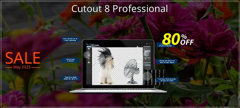 Cutout 8 Professional coupon on Mother's Day promotions
