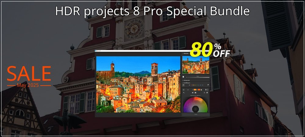 HDR projects 8 Pro Special Bundle coupon on World Party Day offer