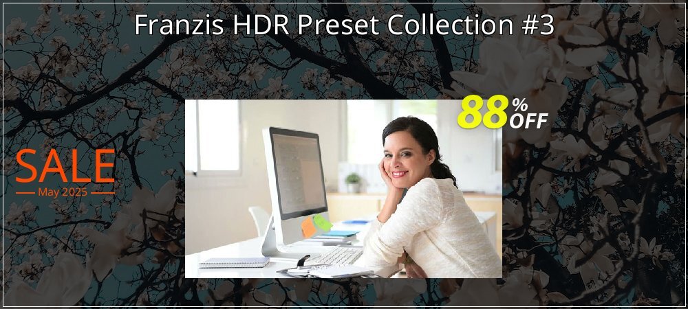 Franzis HDR Preset Collection #3 coupon on Mother's Day offering discount