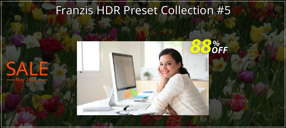 Franzis HDR Preset Collection #5 coupon on April Fools' Day offering sales