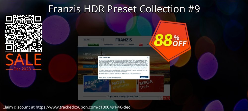Franzis HDR Preset Collection #9 coupon on World Party Day sales