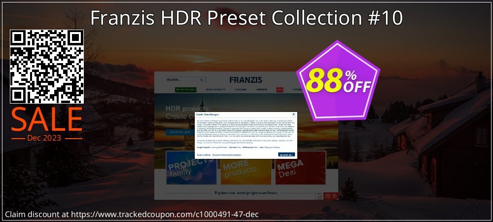 Franzis HDR Preset Collection #10 coupon on April Fools' Day deals