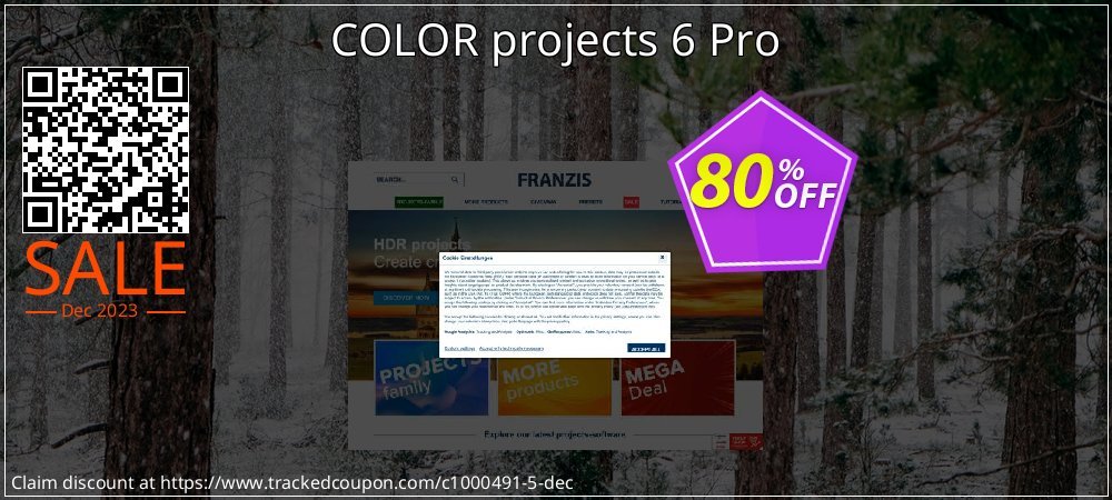 Get 80% OFF COLOR projects 6 Pro deals