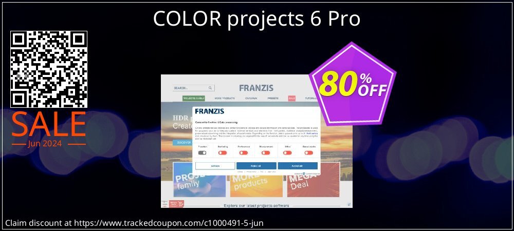 COLOR projects 6 Pro coupon on World Backup Day discount