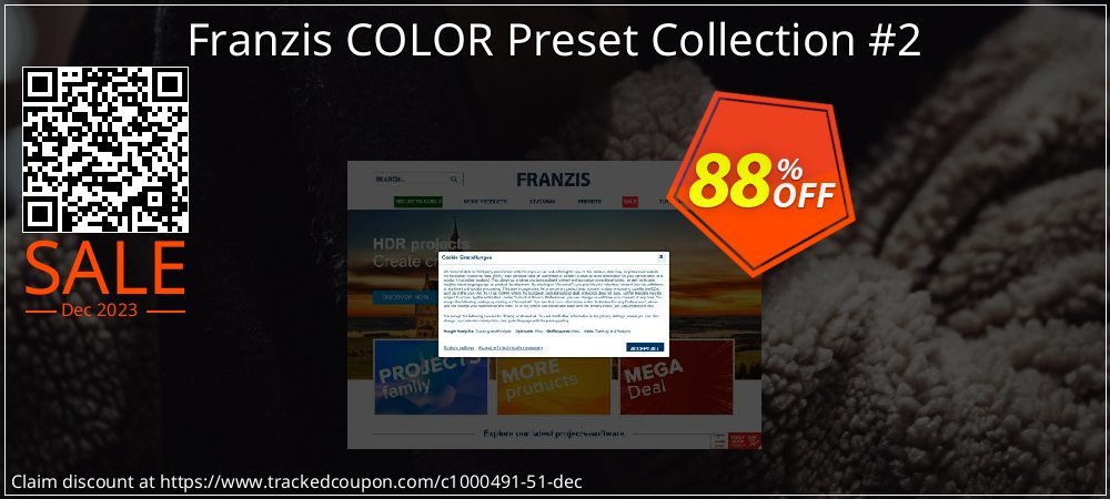 Franzis COLOR Preset Collection #2 coupon on World Party Day offering sales