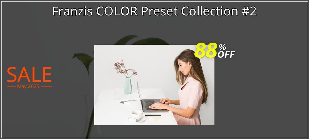 Franzis COLOR Preset Collection #2 coupon on World Party Day offering sales