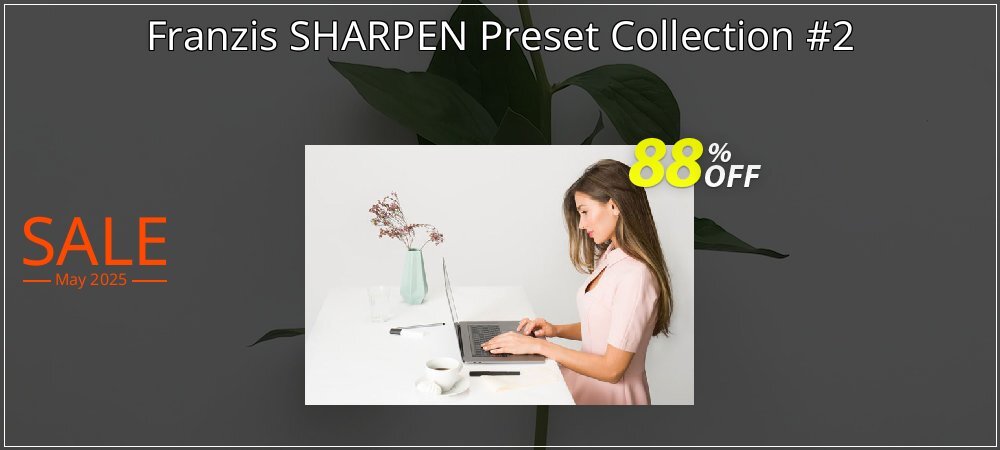 Franzis SHARPEN Preset Collection #2 coupon on Easter Day discounts