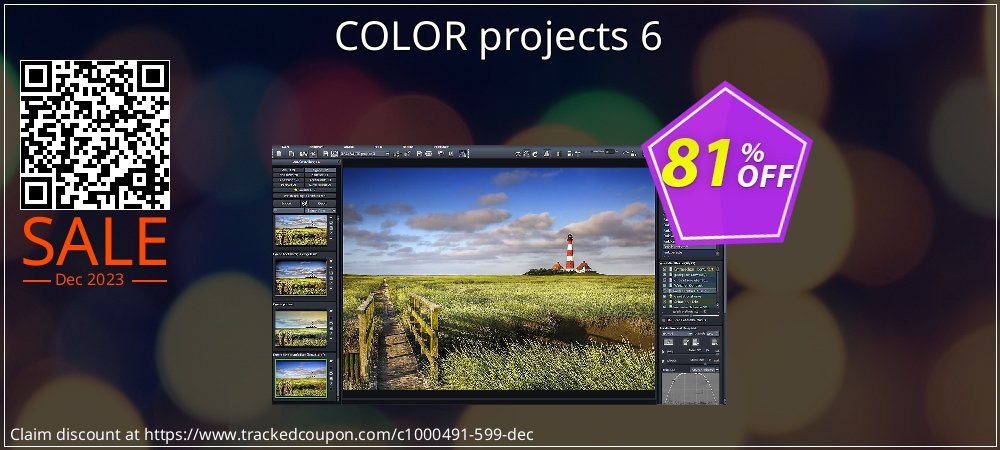 COLOR projects 6 coupon on Tell a Lie Day offering discount