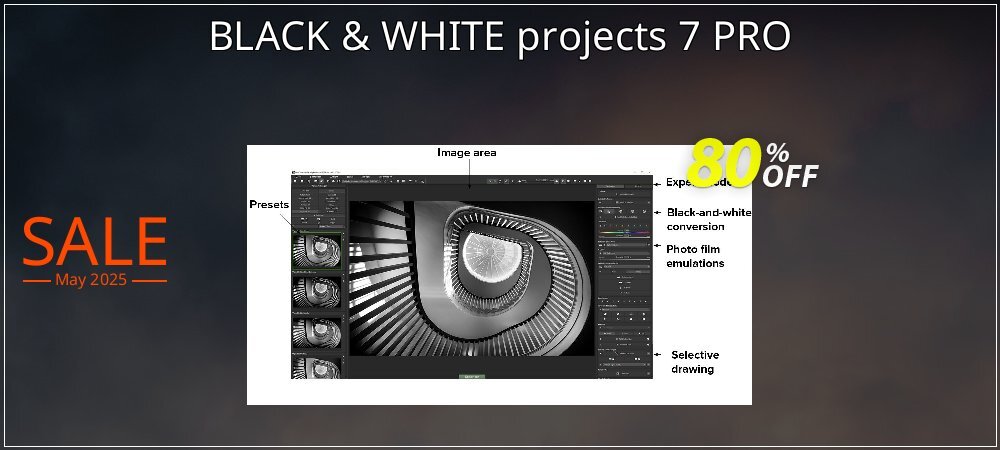 BLACK & WHITE projects 7 PRO coupon on World Party Day offering sales