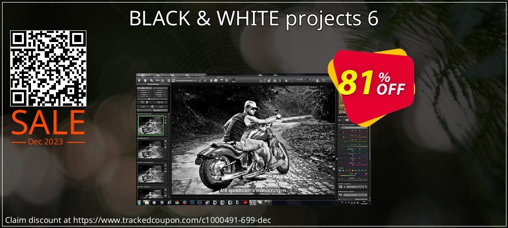 BLACK & WHITE projects 6 coupon on World Bollywood Day deals
